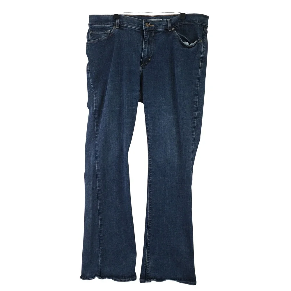 Levi's Classic Boot Denim Jeans Mens 33x30 (34x30) Dark Blue Americana Western